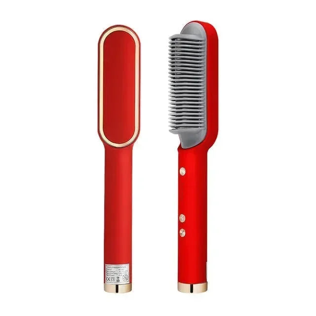 Hair Straightener 3In1 Professional Quick Heated Electric Hot Comb