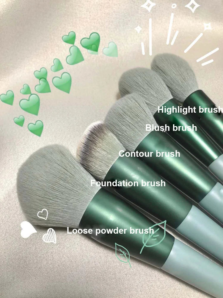 13 PCS Makeup Brushes Set Eye Shadow