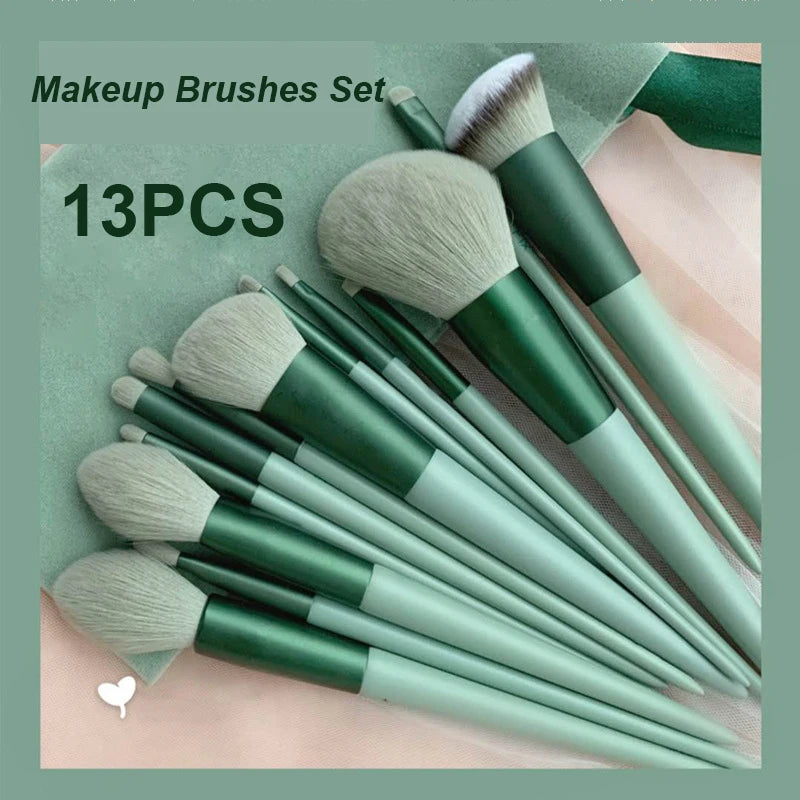 13 PCS Makeup Brushes Set Eye Shadow